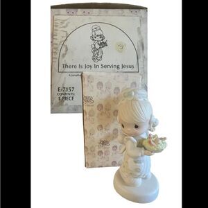 Precious Moments 1981 “There Is Joy In Serving my Jesus”